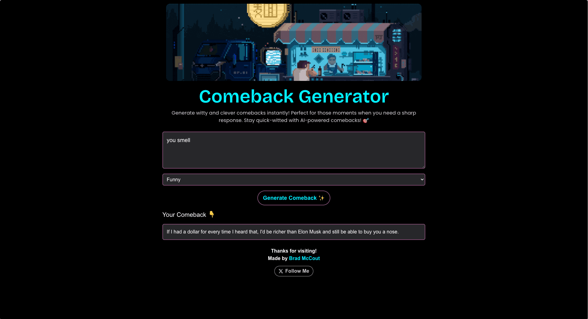 Comeback Generator
